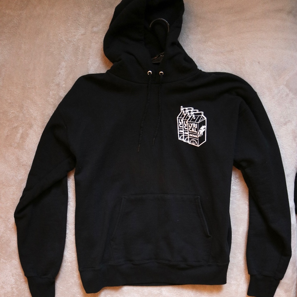 Lyrical Lemonade x OTF Lil Durk Triple Carton Hoodie Size M Black